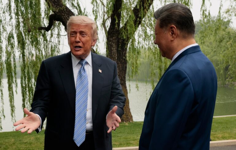 特朗普訪華最終章：中南海漫步與宮保雞丁