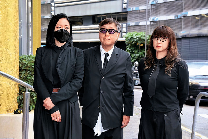 田啟文坦言沒聽過對方身體有狀況，收到消息感愕然和傷感。