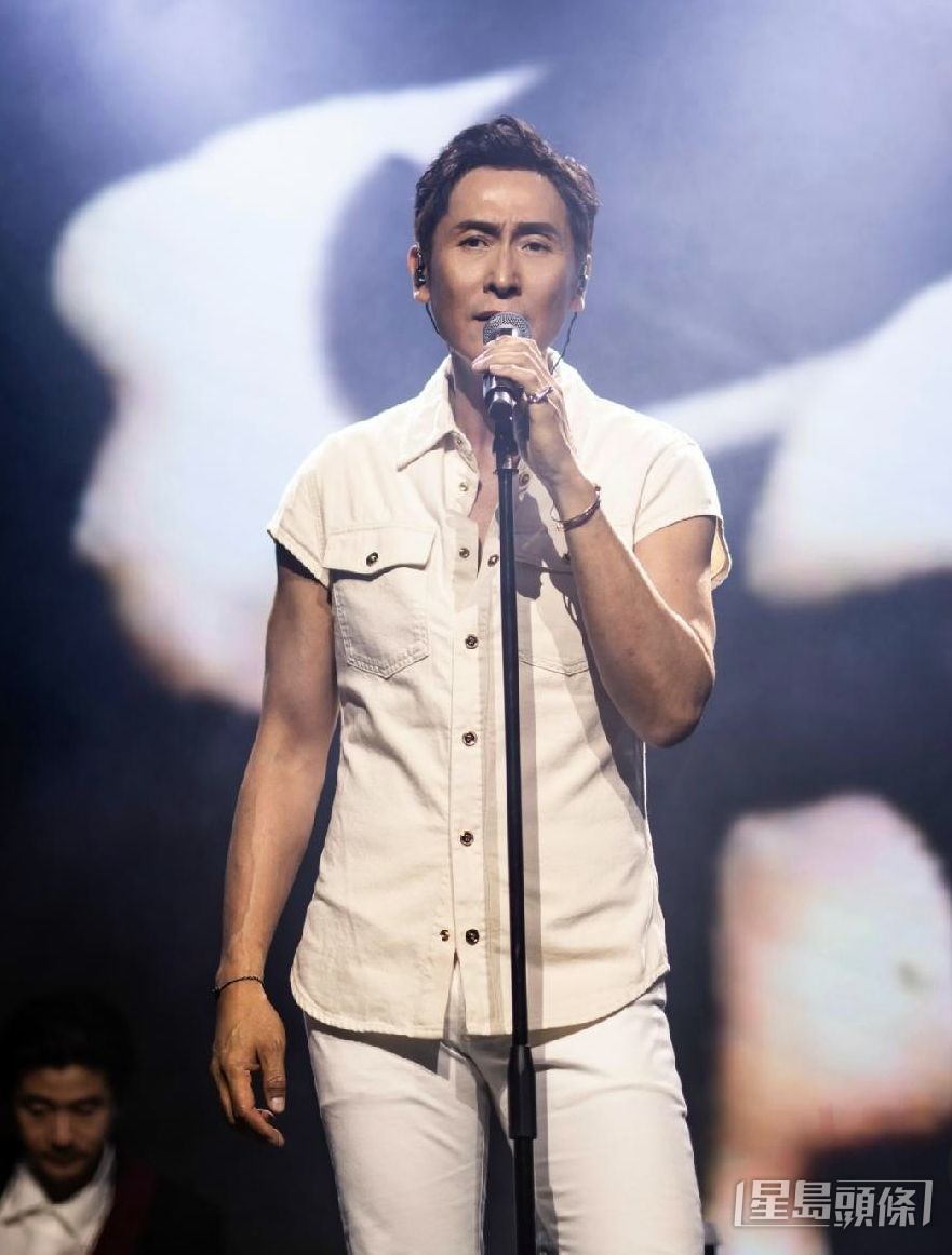 馬德鐘剛剛完成了在廣州的演唱會。