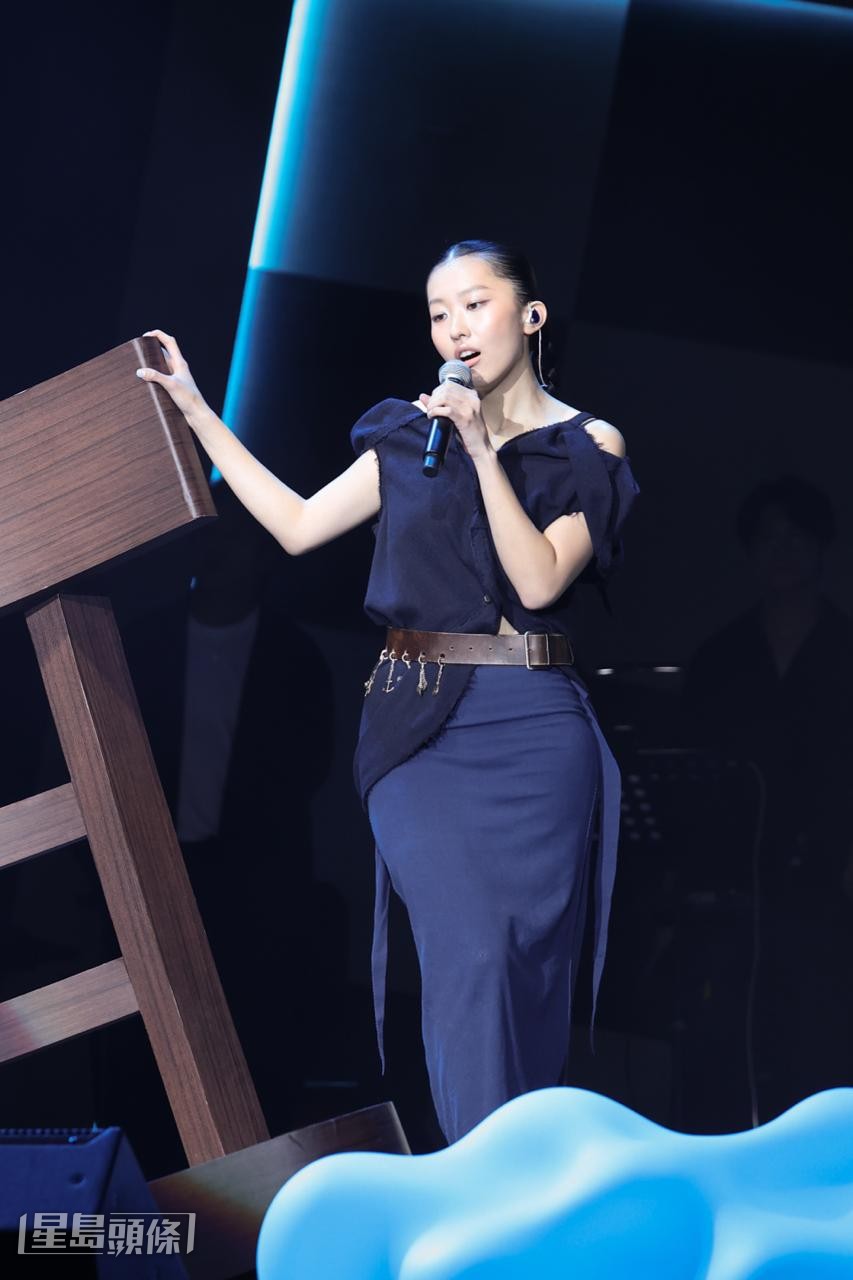 Constance表示演出到後段才開始放鬆。