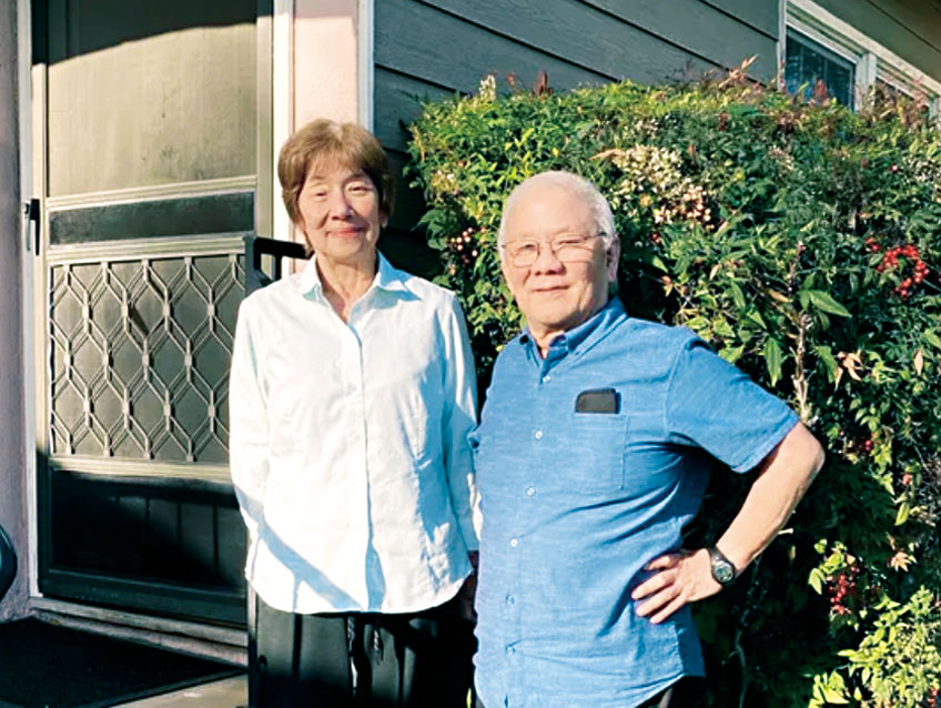 遭遇詐騙的彼得和黛安。GoFundMe