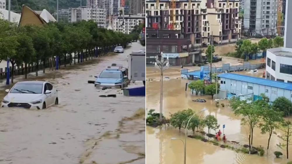 貴州都勻暴雨引發山泥傾瀉 三民居被埋七旬翁失聯