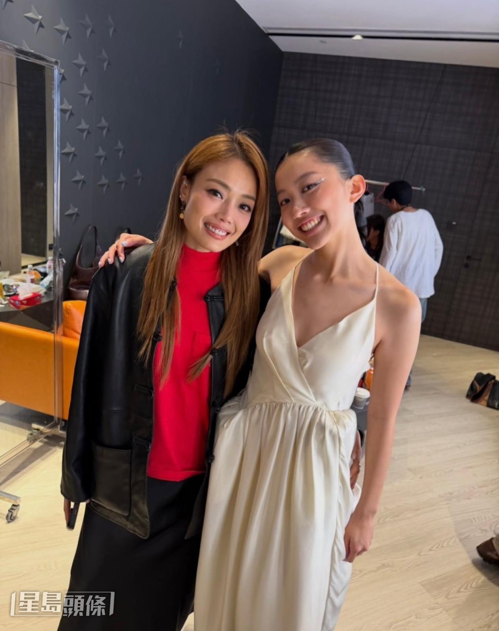 容祖兒(Joey)也特地到場支持這位看著她長大的世姪女。