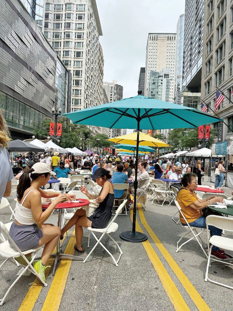芝加哥作為是美國第三大都市，圍繞著浩瀚旖旎的密芝根湖與秀麗的芝加哥河，壯麗的高樓與多元化的美食，兼具大都會的繁榮與宜居的社區氛圍。梁敏育攝