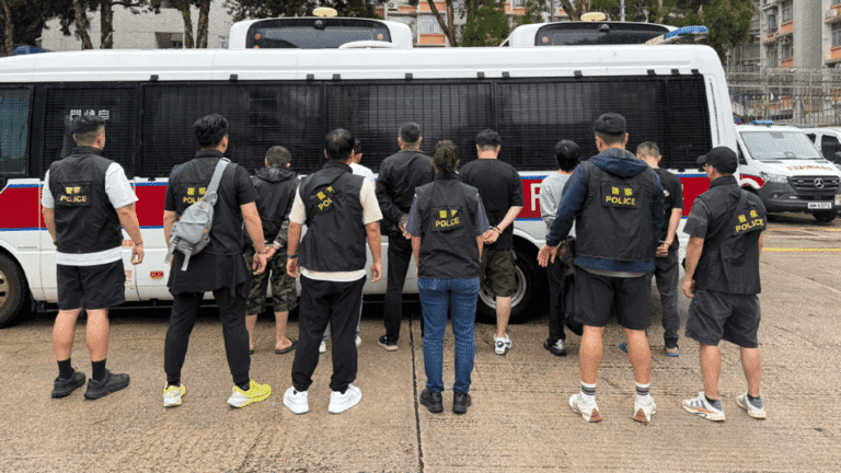 深水埗警區搗破兩釣魚機賭場 拘8人包括一名通緝犯