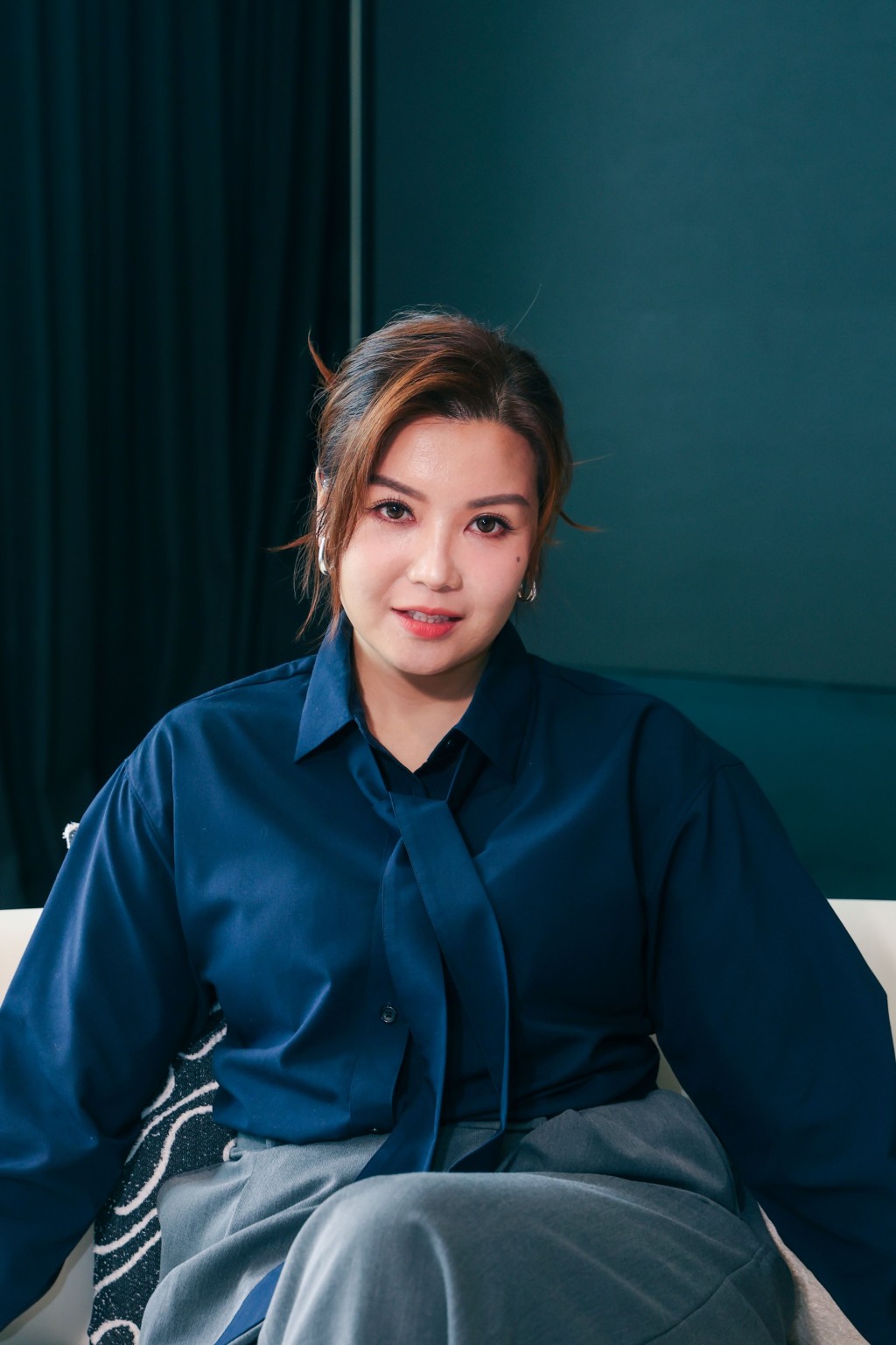 練美娟表示：「朱鑑然……我其實很崇拜他，但在劇中卻要討厭他，真是演技考驗！」