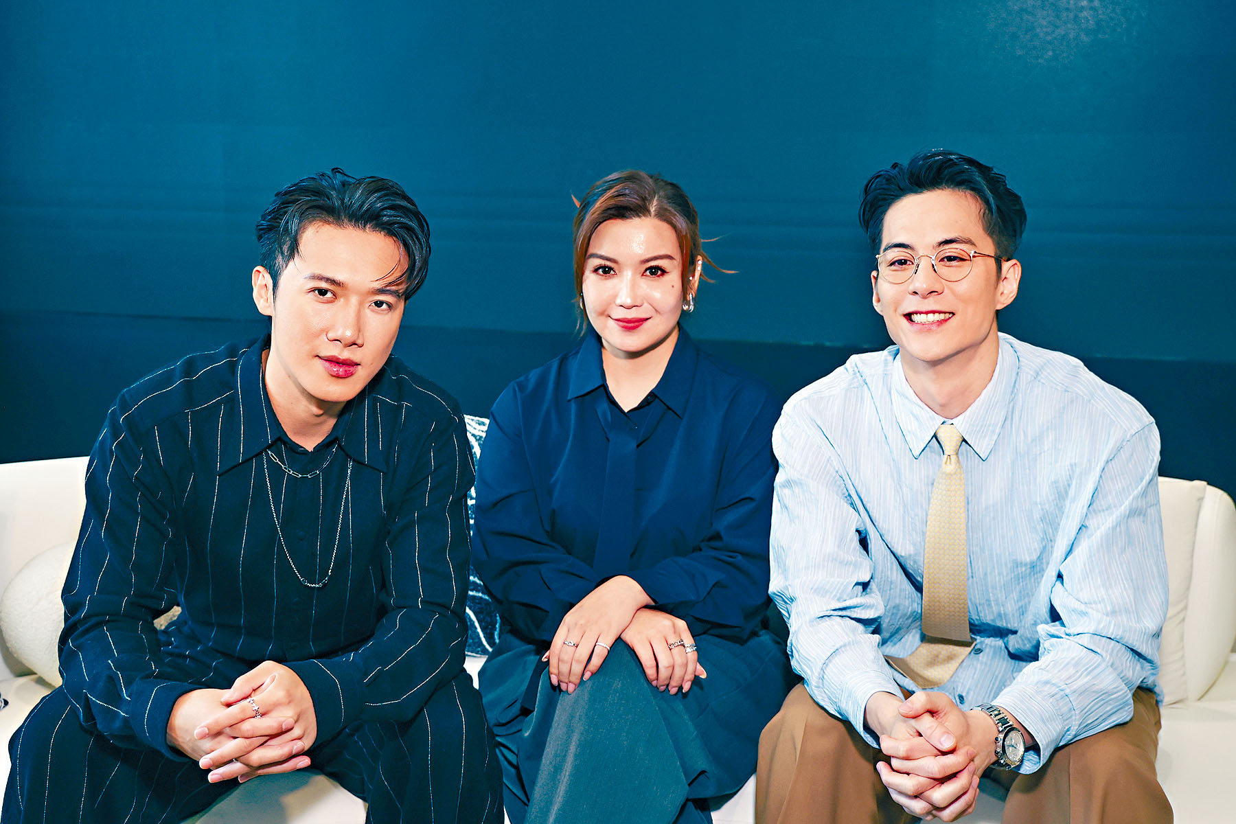 練美娟對Stanley（左）以及朱鑑然的態度可謂「截然不同」。