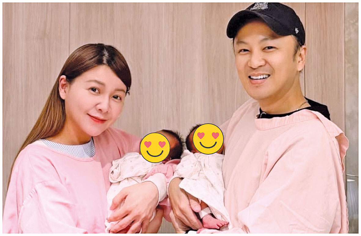 張書偉透過Instagram曬出一家四口的溫馨合照。網上圖片