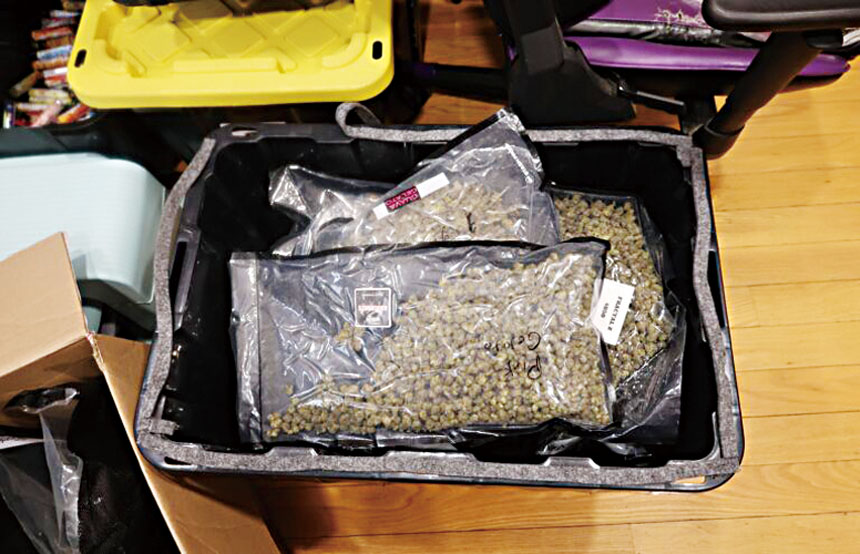 檢方查收的大麻產品圖片。 圖片來源:地檢辦公室