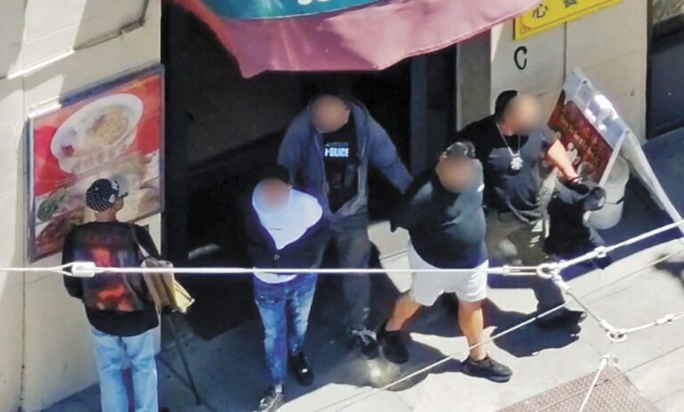 警方拘捕涉及華埠多宗扒手案件的疑犯。三藩市警察局
