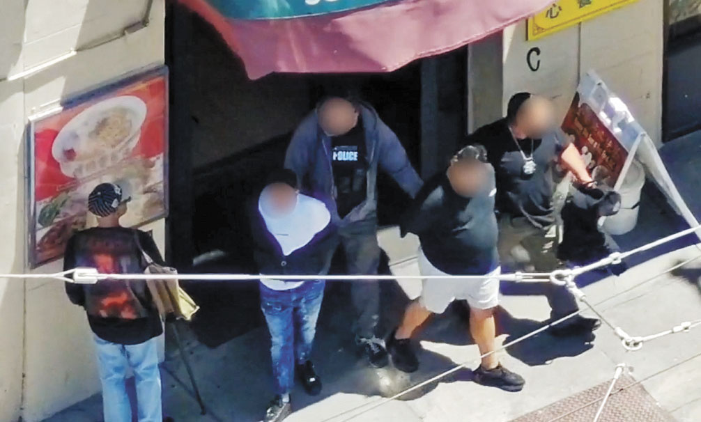 警方拘捕涉及華埠多宗扒手案件的疑犯。三藩市警察局