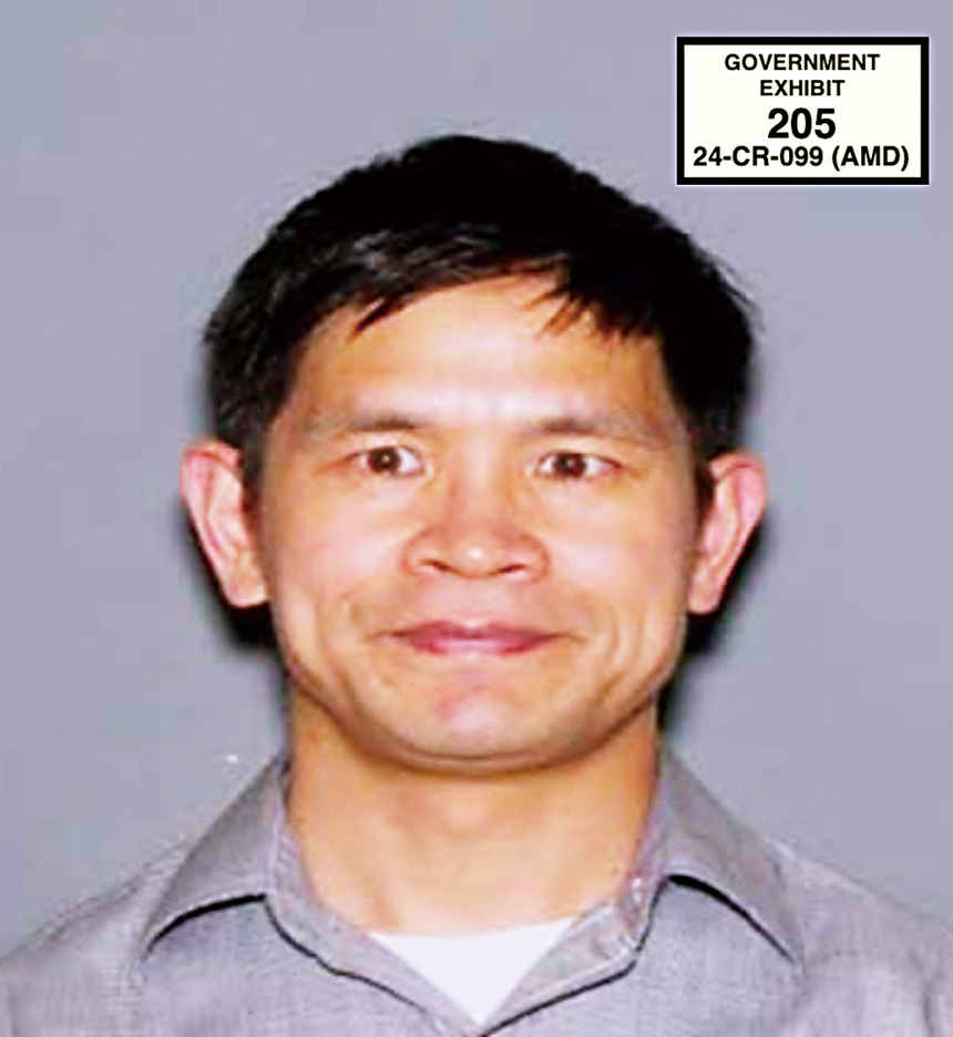 樓新躍19日被判處兩年緩刑。 美國紐約東區聯邦檢察官辦公室提供