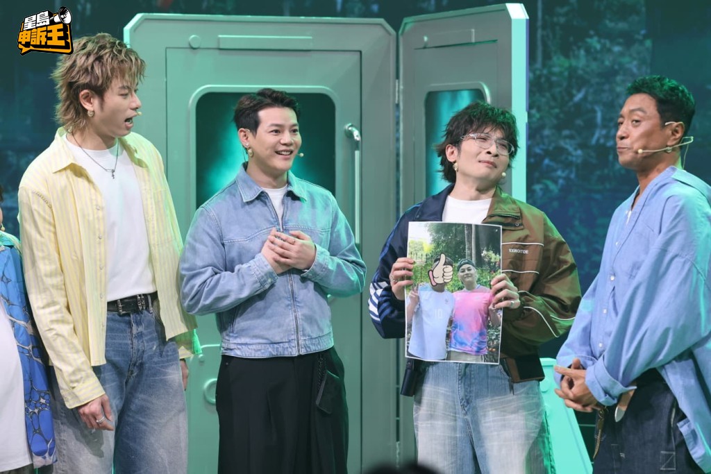 演出趣劇時,連環重提郭嘉駿被雪藏、保錡分享陳百祥合照等事件。