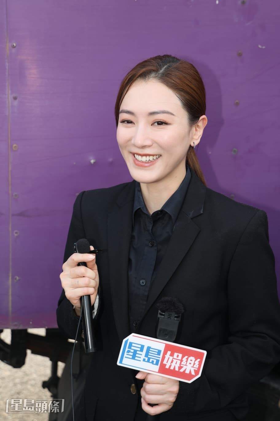 王敏奕稱天氣良好,劇集尚有半個月外景拍攝。