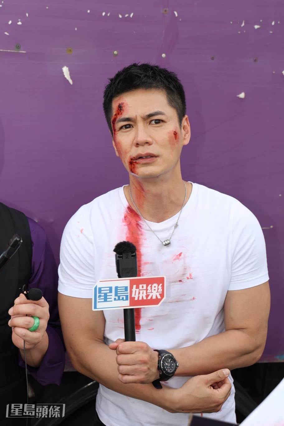 羅子溢則說,家中最大膽的是他的太太楊茜堯。