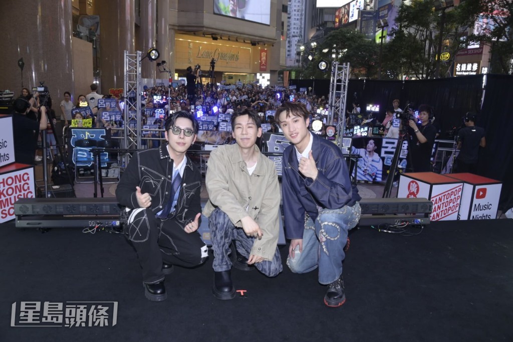 呂爵安笑言組合名稱將永遠記錄林奕匡的年紀。