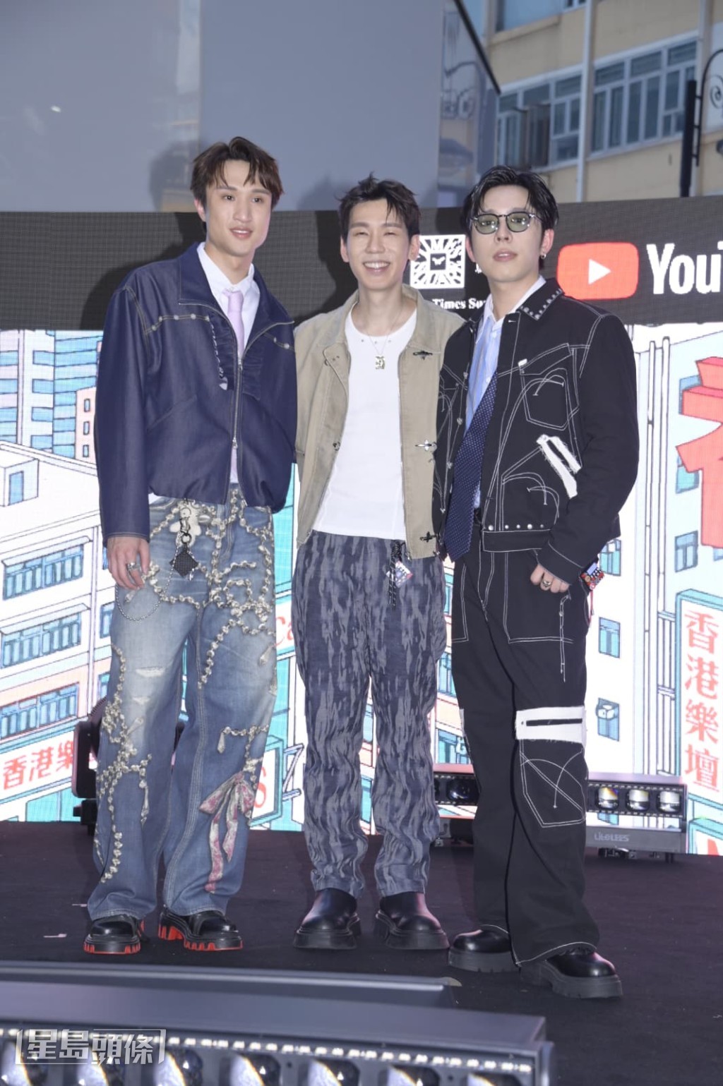 林奕匡受訪時讚賞初出道好友的演出表現。