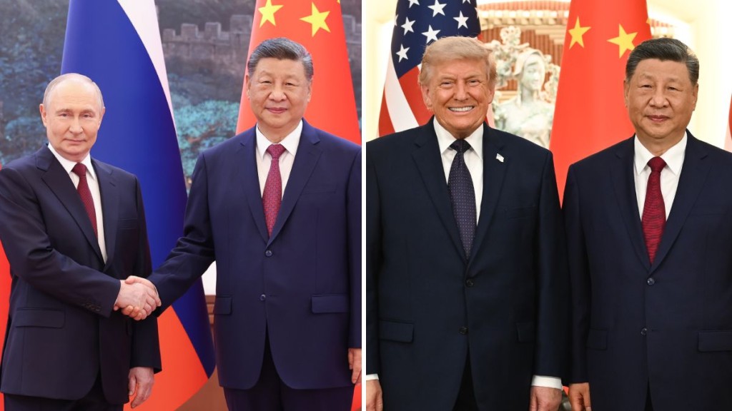 美俄元首相繼訪華 德智庫:世界政治中心進一步向北京轉移