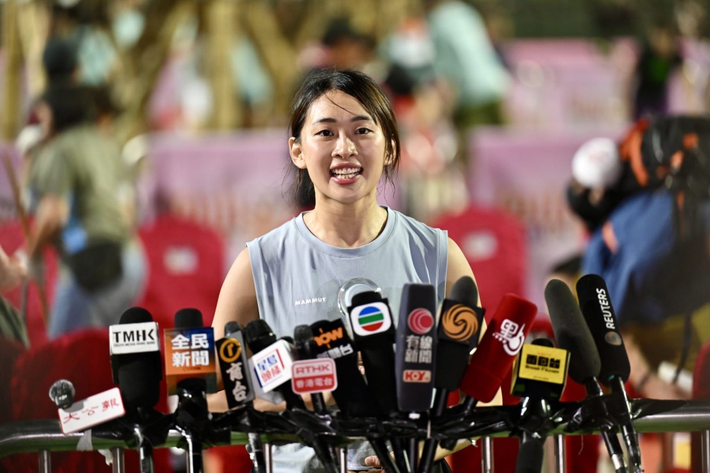 長洲搶包山賽後專訪 包山后龔子珊衛冕成功 隔空祝福港產太空人