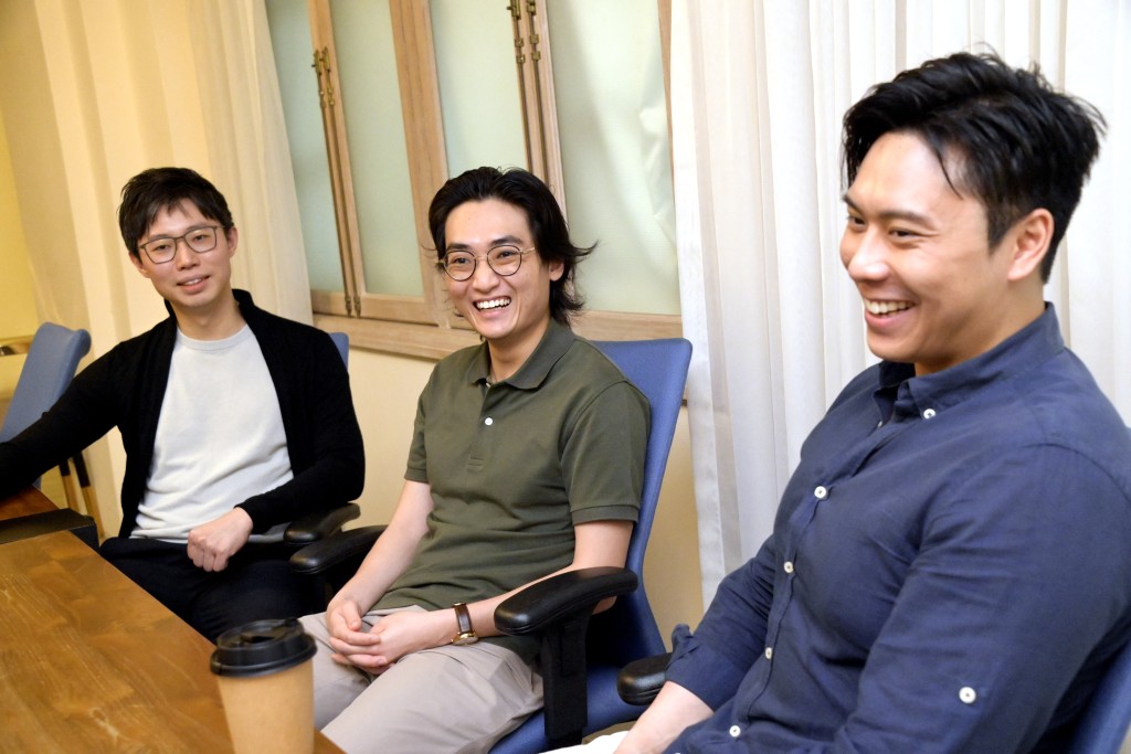 （左起）James、Ryan、Daniel的討論常圍繞《尋秦記》、《哈利波特》、《絕命毒師》、《怪奇物語》等經典作品。