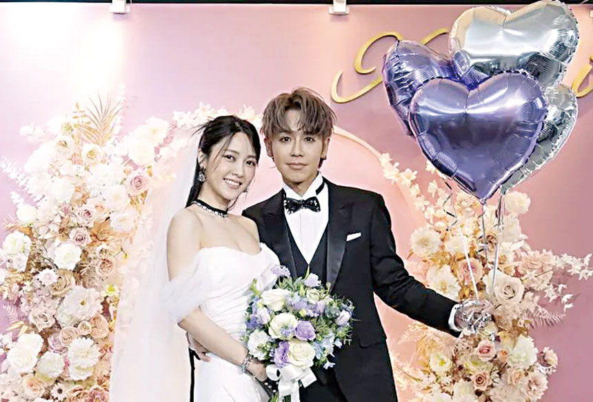 他與大元愛情長跑12年，去年登記結婚，大方分享新婚生活。