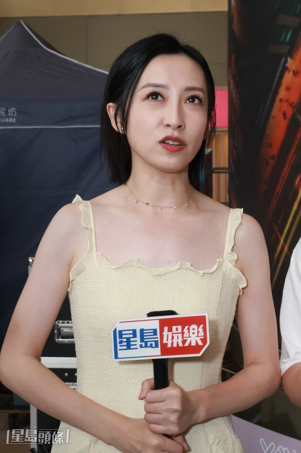 龔嘉欣表示自己從未試過打小人。