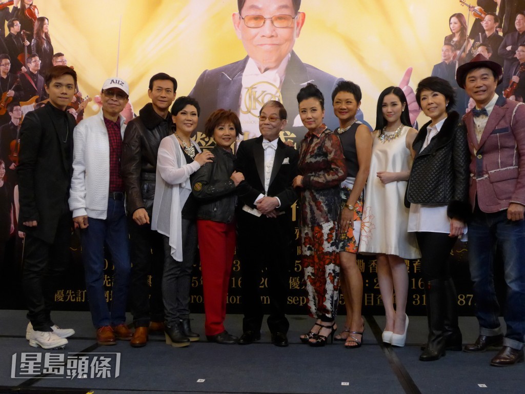 2015年的《顧嘉煇榮休盛典演唱會》雲集張德蘭、張敬軒、鄭少秋等12位歌手。