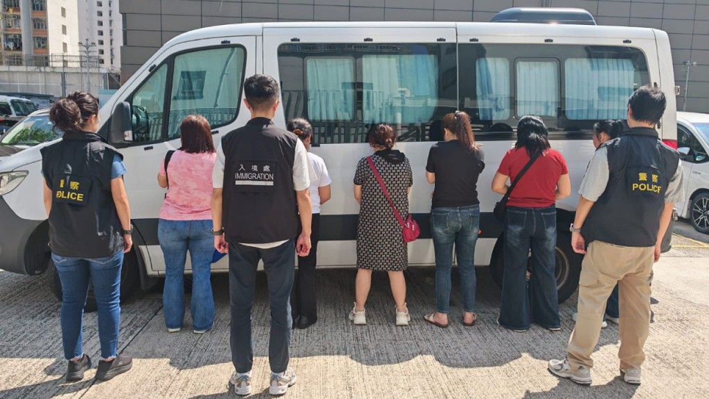 深水埗警區聯同入境處進行反罪惡行動 拘捕23名涉嫌違反逗留條件內地人士