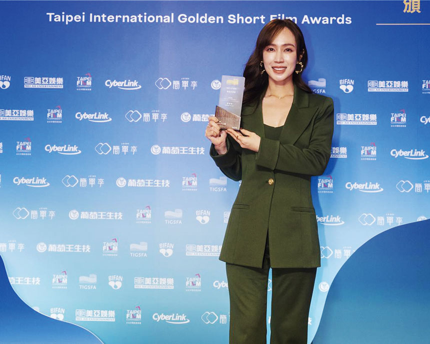 小薰是去年金片子大賽的最佳女演員得主。網上圖片
