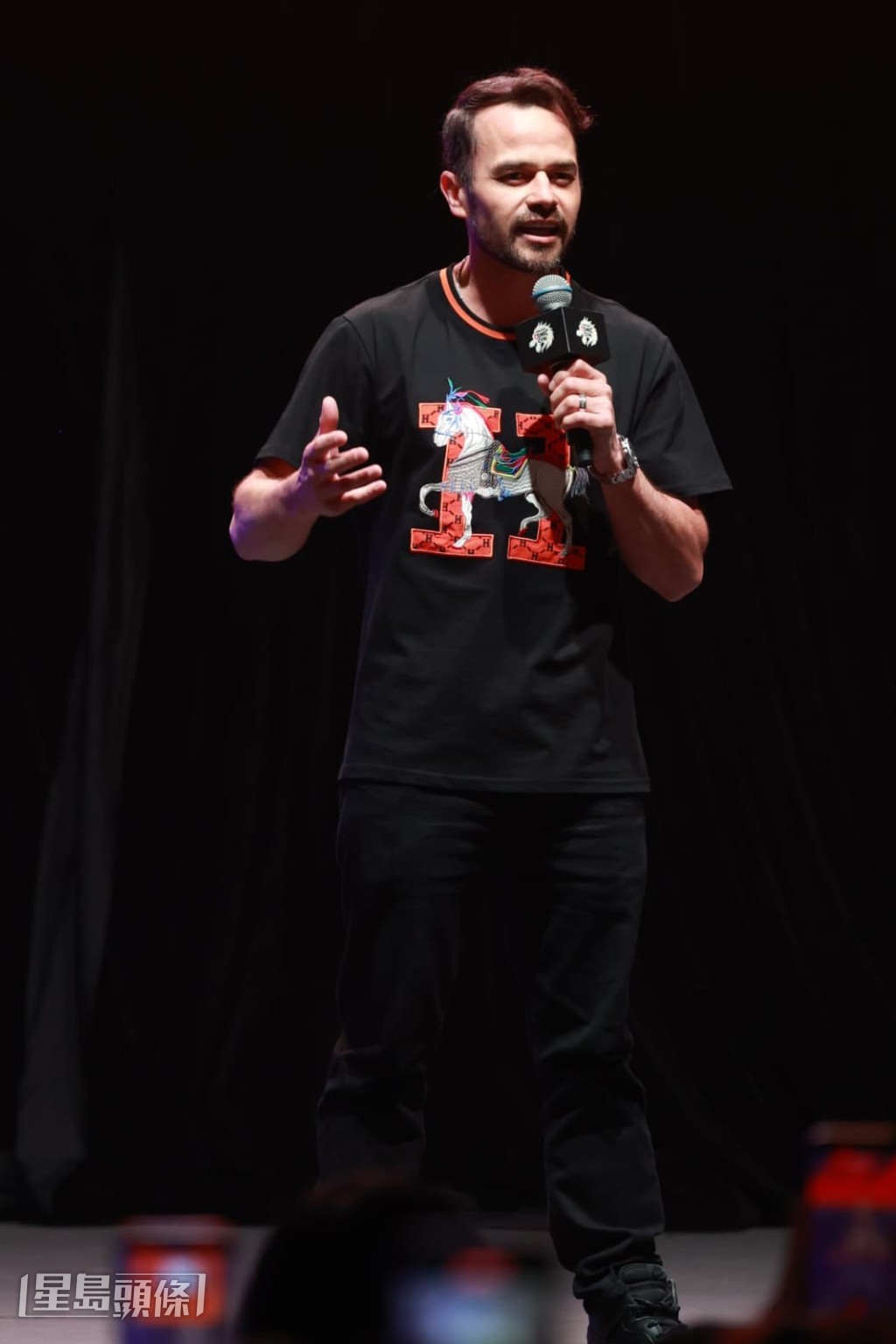 《星球大戰》系列演員Daniel Logan亮相。