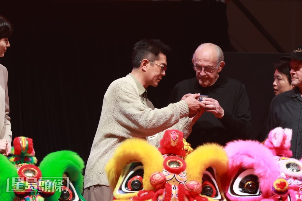 古天樂與Christopher Lloyd稍後將出席粉絲見面會。