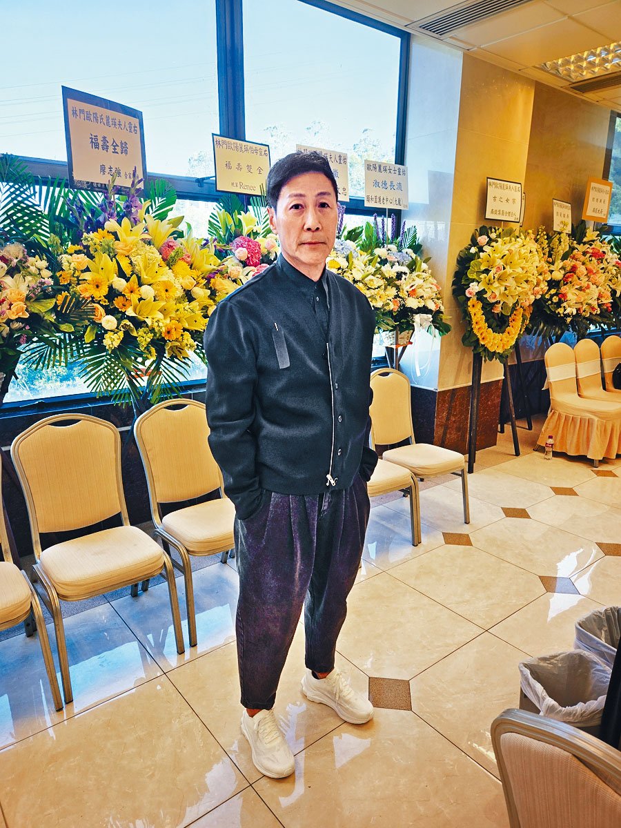 久未公開露面的林國斌身形變化不大。