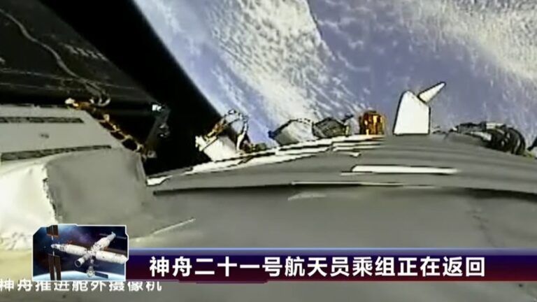 神舟廿一號乘組完成任務 乘廿二號飛船踏上歸途