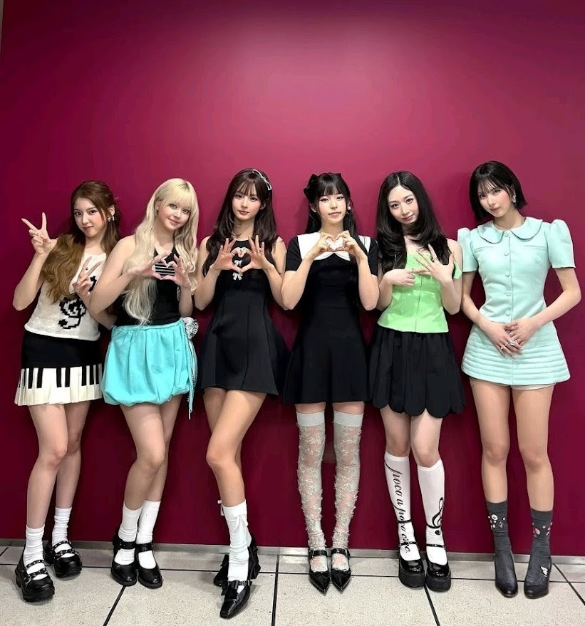 JYP力捧的女團NMIXX亦成功入榜。