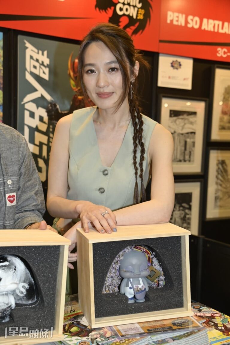 蔡潔現身動漫節分享新書動向 期待《執法者們》團隊慶功