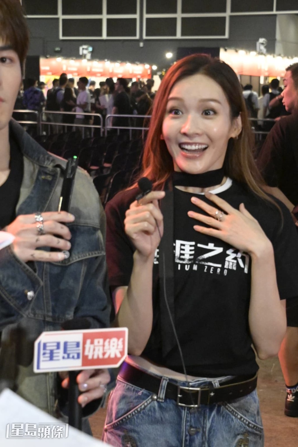 李佳芯在分享會上暢談配音經歷。