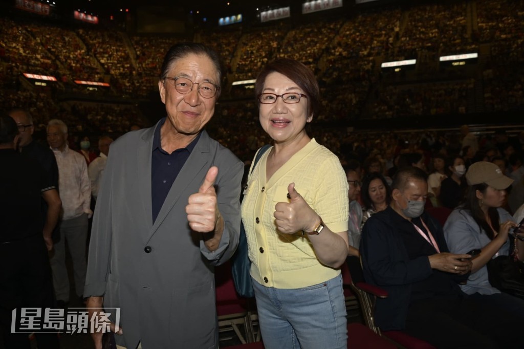 資深傳媒人車淑梅現身演唱會。
