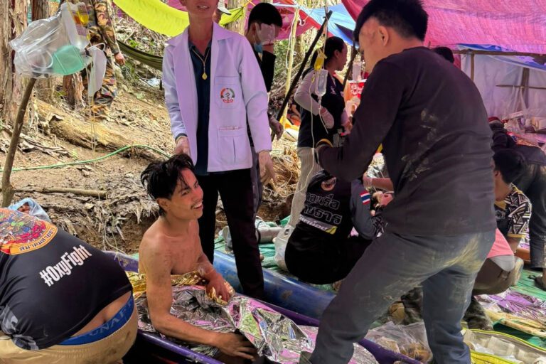 老撾洞穴救援再傳捷報 4名受困村民獲救