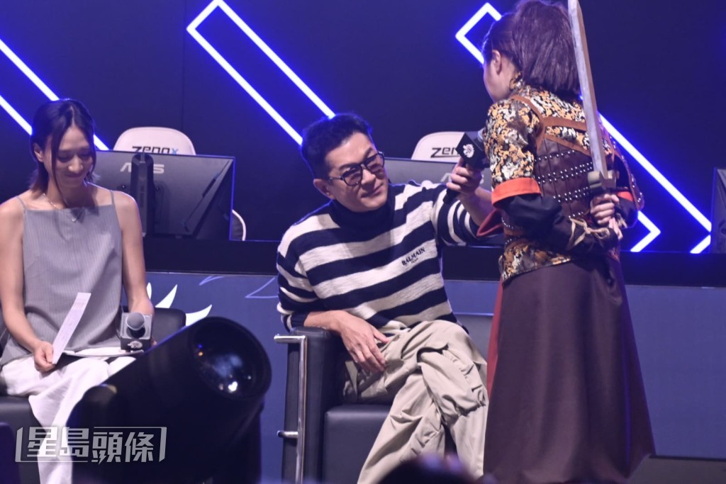 另一位Cosplayer扮演《尋秦記》中的善柔。