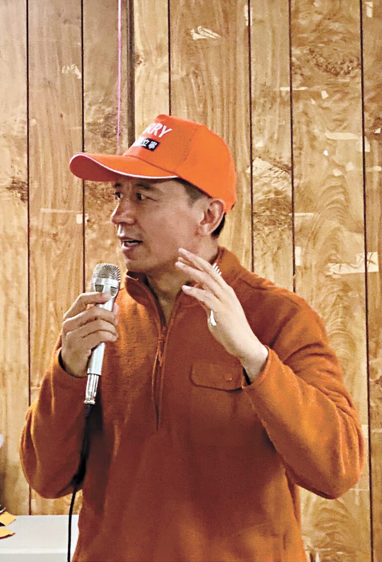 賀立寧24日舉行感謝義工午餐會。 賀立寧競選辦公室提供