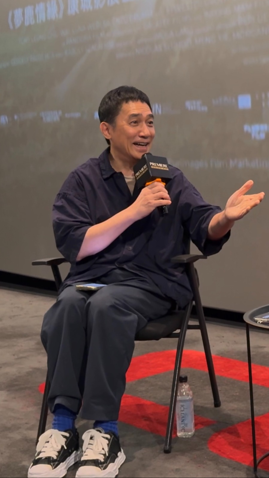 梁朝偉翻譯導演書信,分享合作緣起。