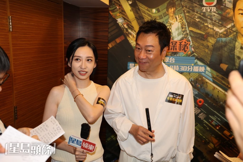 現場提議兩人可組成「嘉祥」組合開騷,他們聽後笑言可以考慮。