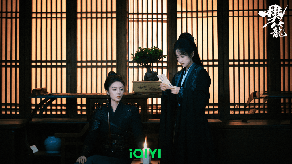 劉美含與傅菁在劇中化身師徒關係。
