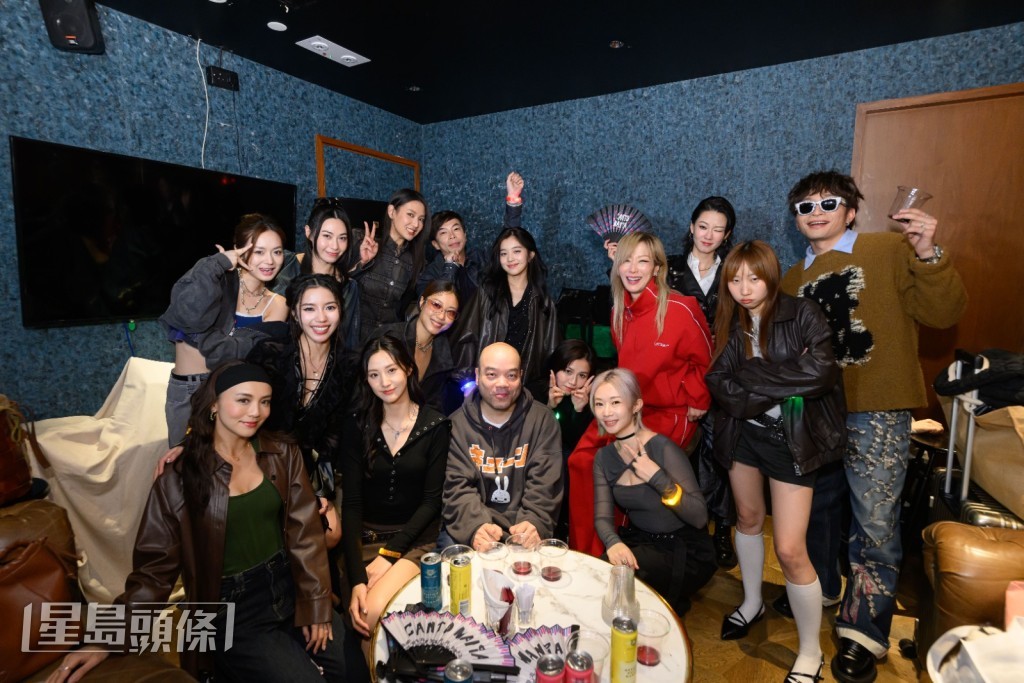 芯駖表示能在派對上聽到廣東歌,感到十分開心。