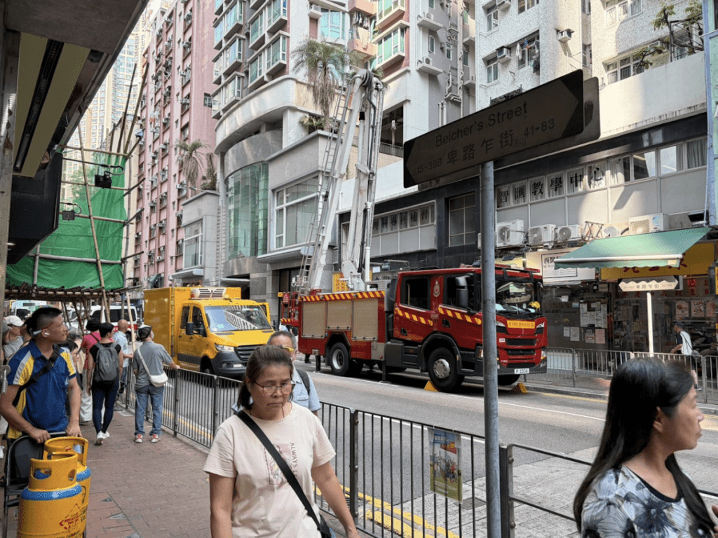 堅尼地城一六旬婦墮樓身亡 警方調查事件