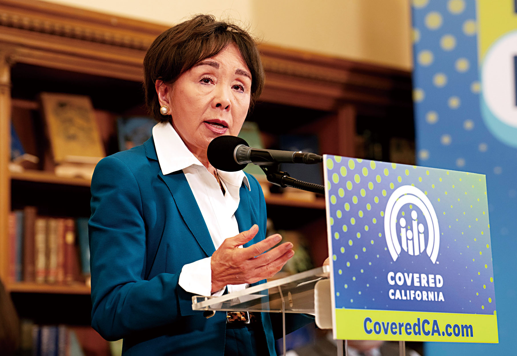 81歲民主黨聯邦眾議員松井佳壽惠。美聯社