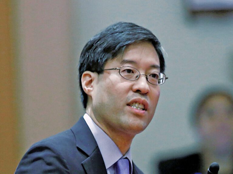 潘君達對初選出線充滿信心。美聯社資料圖片