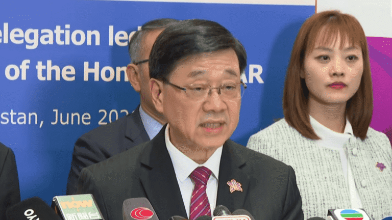 李家超總結中亞之行 簽署96份協議總值16.5億美元 烏茲別克將在港設總領館