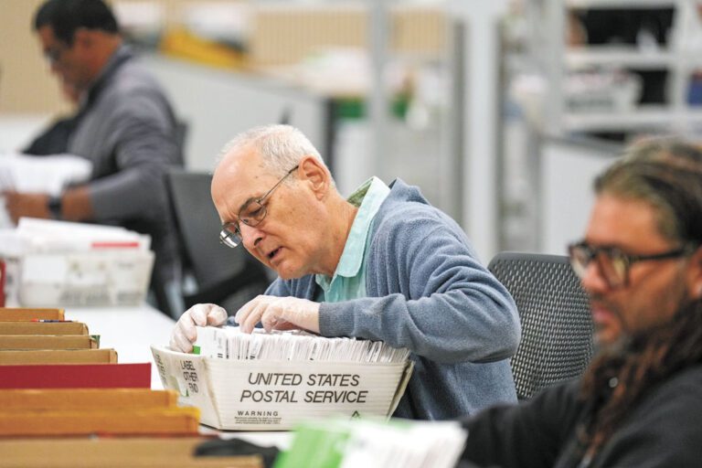 加州點票耗時長久，常被外界批評，選務官員深感無奈。美聯社