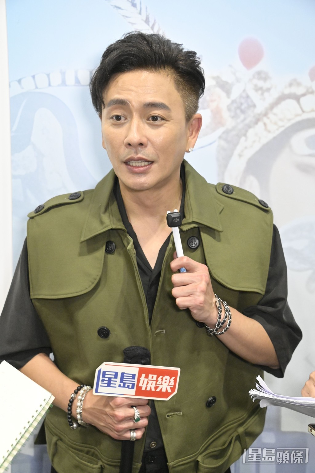 黃宗澤分享前一晚家中冷氣全部壞掉的經歷。